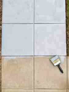 PAINTING CONCRETE SLABS